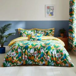 Elements Fieldsley Multicoloured Cotton Duvet Cover And Pillowcase Set 35 Elements Fieldsley Multicoloured Cotton Duvet Cover And Pillowcase Set -Elements 30903867
